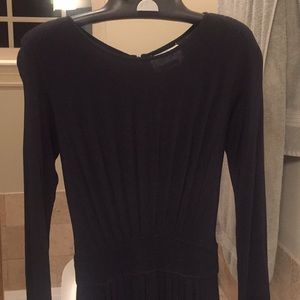 Black long sleeve dress